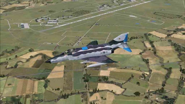 Screenshot 1 — Husum Air Base Scenery
