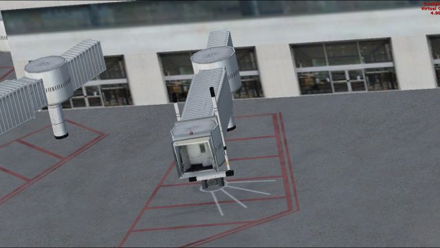 Screenshot 1 — Manchester-Boston Regional Airport Scenery