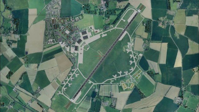 Screenshot 1 — RAF Coltishall Scenery