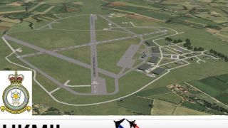 Screenshot 1 — RAF Linton-on-Ouse Scenery