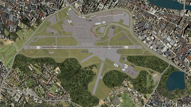 Screenshot 1 — Stockholm (Bromma) Airport Scenery