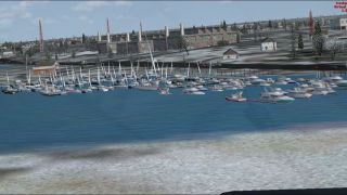 Screenshot 1 — Burke Lakefront Airport Scenery