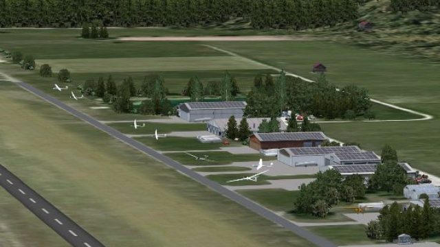 Screenshot 1 — Segelflugzentrum Koenigsdorf-Wiesen Scenery