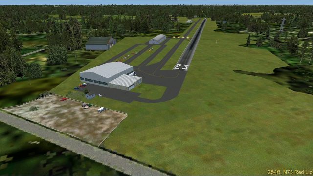 Screenshot 1 — New Jersey Airports Scenery