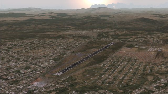 Screenshot 1 — Carora Airport Scenery