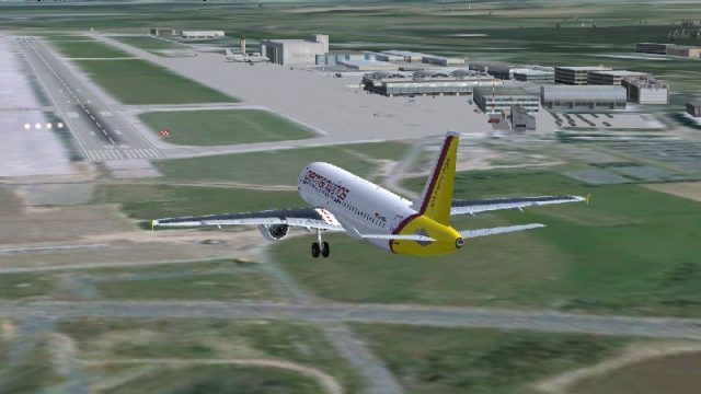 Screenshot 1 — Dresden Aierport Scenery