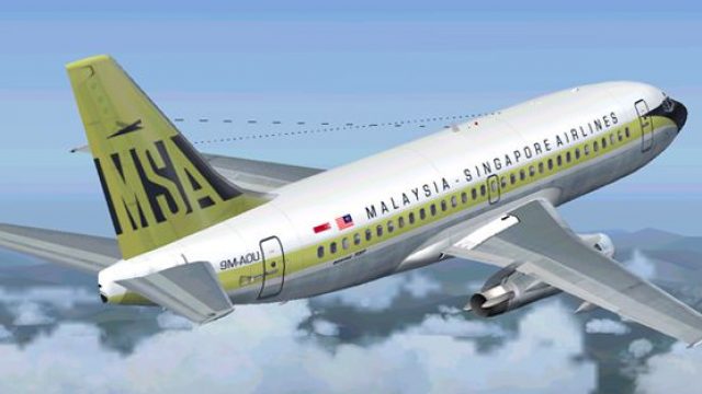 Screenshot 1 — Malaysian-Singapore Airlines Boeing 737-200