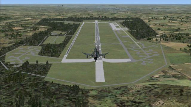 Screenshot 1 — RAF Bruggen Air Base Scenery