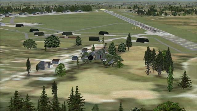 Screenshot 1 — RAF Gutersloh AB Scenery