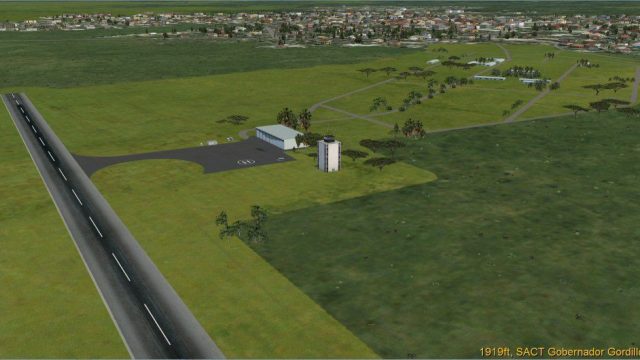 Screenshot 1 — Argentine Airports Scenery