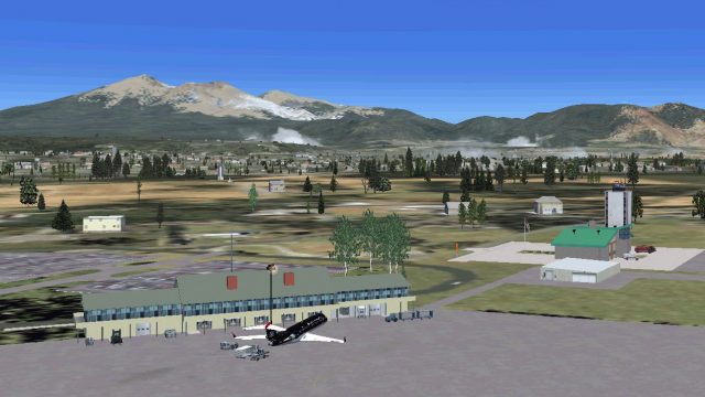 Screenshot 1 — Flagstaff Pulliam Airport Scenery