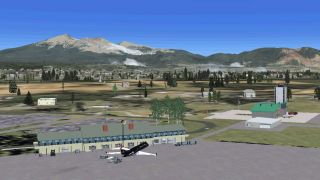 Screenshot 1 — Flagstaff Pulliam Airport Scenery