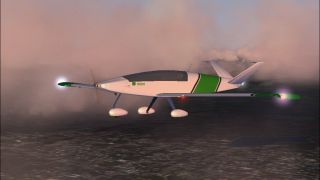Screenshot 3 — Moni Motor Glider Tri-Cycle gear variant