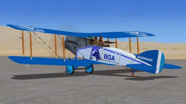 Screenshot 1 — Bluegrass Airlines Bristol F2B