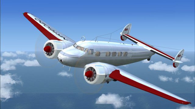 Screenshot 1 — Earhart's Electra L-10 E
