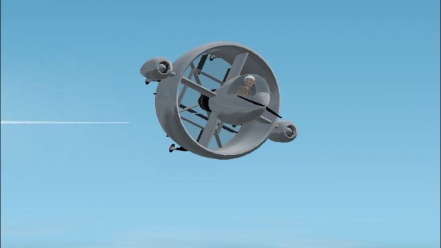 Screenshot 1 — FS2002/FS2004 Stalker VTOL