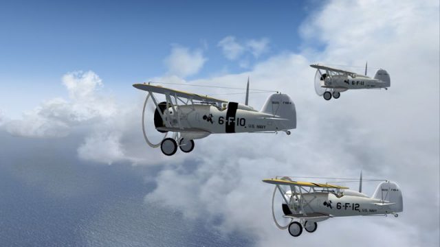 Screenshot 1 — Boeing F4B-4 Repaint