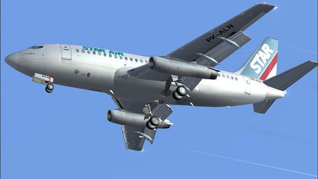 Screenshot 1 — Star Air Boeing 737-200
