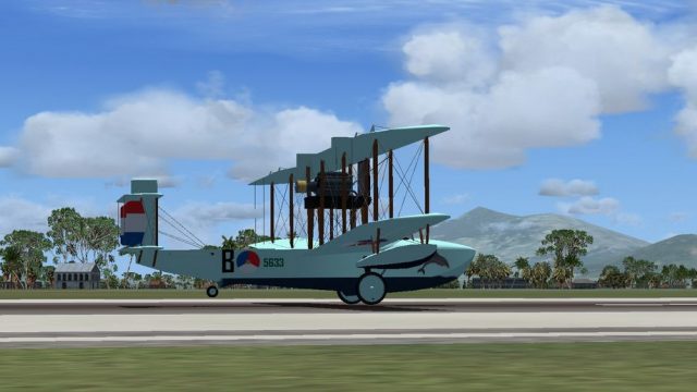Screenshot 1 — FSX/Acceleration KNIL Vickers Viking