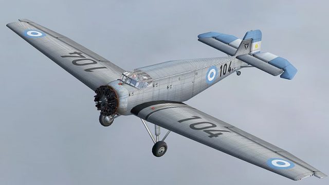 Screenshot 1 — FAA Junkers W-34