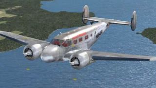 Screenshot 10 — Beech C45H Expeditor Cargo Plane