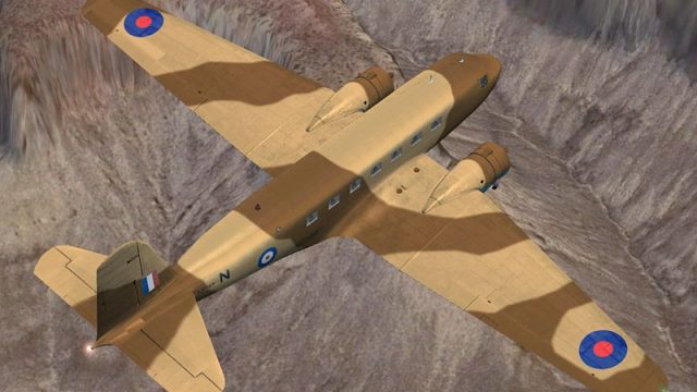 Screenshot 1 — Royal Air Force Douglas DC-2 AX767