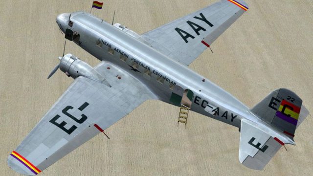 Screenshot 1 — LAPE Douglas DC-2 EC-AAY