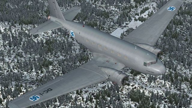Screenshot 1 — Finnish Air Force Douglas DC-2