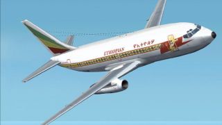 Screenshot 1 — Ethiopian Airlines Boeing 737-200