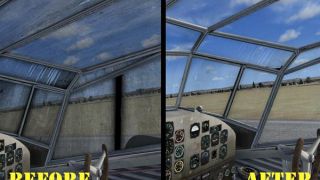 Screenshot 1 — Texture Fix For O. Fisher Ju-52/3M Windscreen