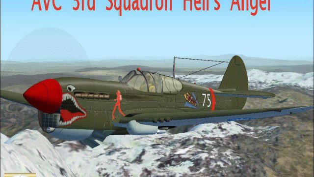 Screenshot 1 — Curtiss P-40 Hell's Angels 3rd