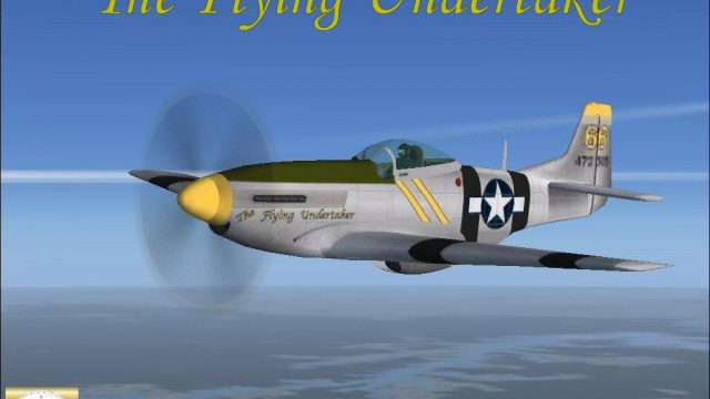 Screenshot 1 — The Flying Undertaker P-51