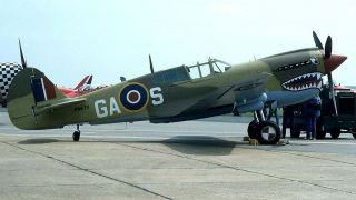 Screenshot 1 — R.A.F. 112th Squadron Curtiss P40