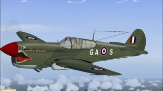 Screenshot 2 — R.A.F. 112th Squadron Curtiss P40