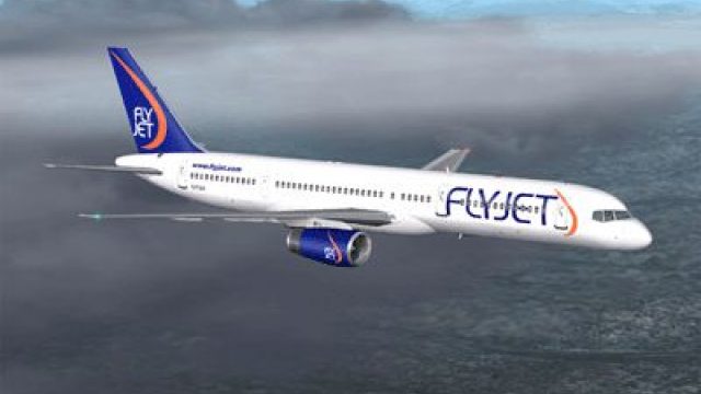 Screenshot 1 — FS2002/FS2004 Boeing 757-200, Flyjet, G-FJEA
