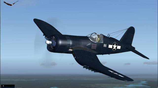 Screenshot 1 — Black Sheep Squadron Corsair