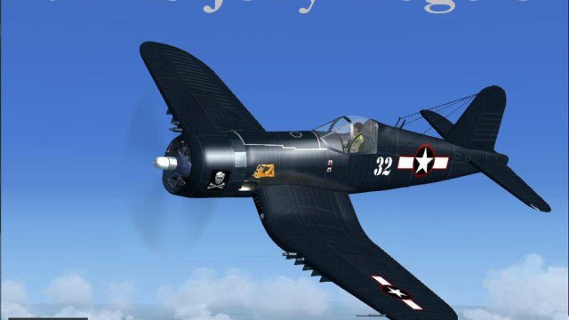 Screenshot 1 — VF-17 Jolly Rogers Vought F4U-7 Corsair