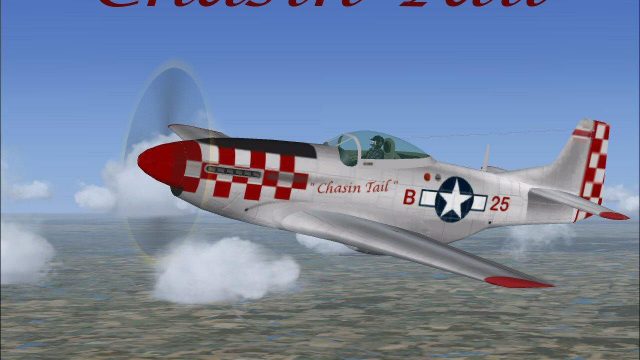 Screenshot 1 — Chasin Tail P-51D
