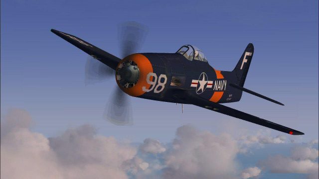 Screenshot 1 — Grumman F-8 Bearcat