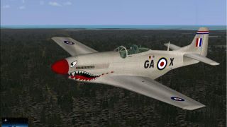 Screenshot 1 — RAF 112th Squadron Desert Rat Mustang