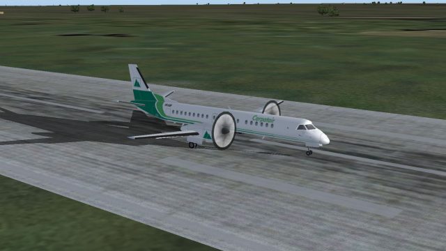 Screenshot 1 — Carpatair Saab 2000