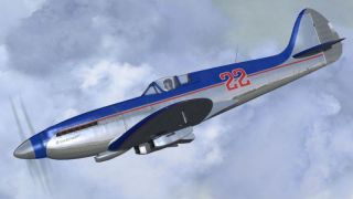 Screenshot 4 — Spitfire Mk XIV 'Bluebird' Racer