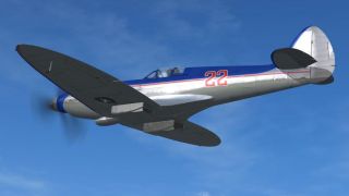 Screenshot 3 — Spitfire Mk XIV 'Bluebird' Racer