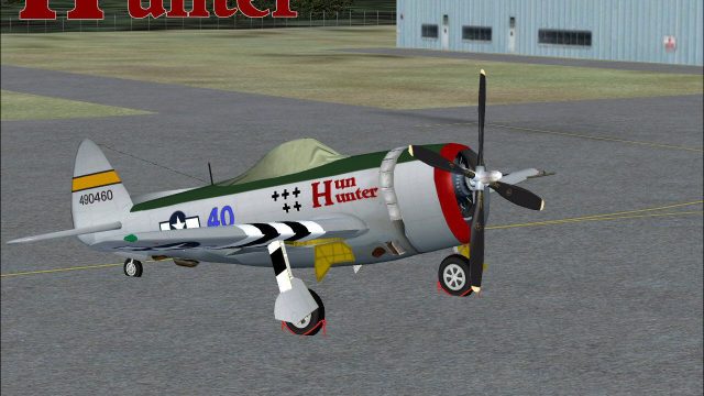 Screenshot 1 — Republic P-47 Hun Hunter