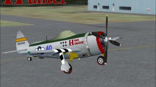 Screenshot 1 — Republic P-47 Hun Hunter