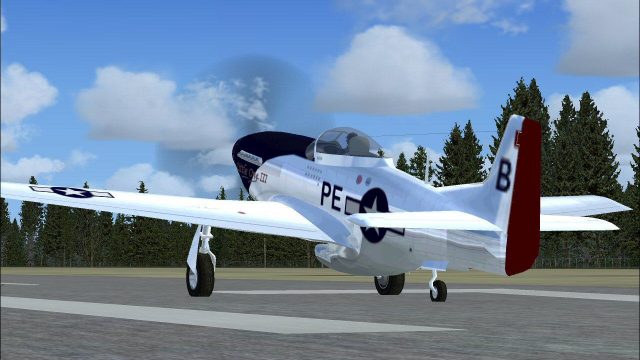 Screenshot 1 — P-51 Little One III