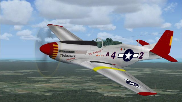 Screenshot 1 — Tuskegee P-51 Mustang