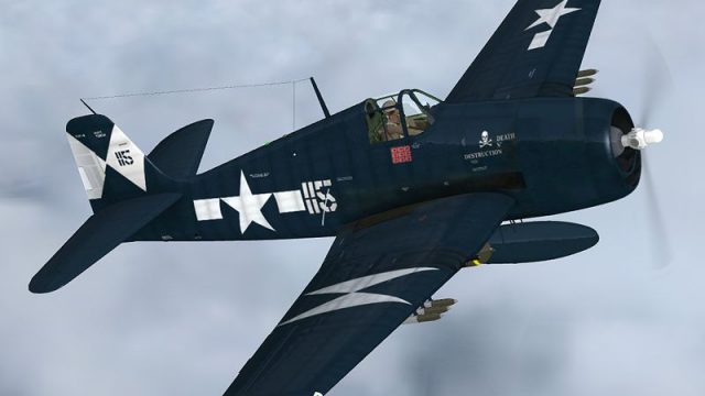 Screenshot 1 — Grumman F6F Hellcat