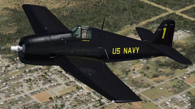 Screenshot 1 — Blue Angels Grumman F6F Hellcat