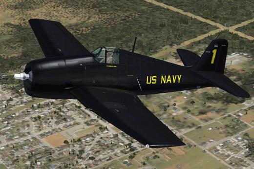US Navy F6F Hellcat for FSX